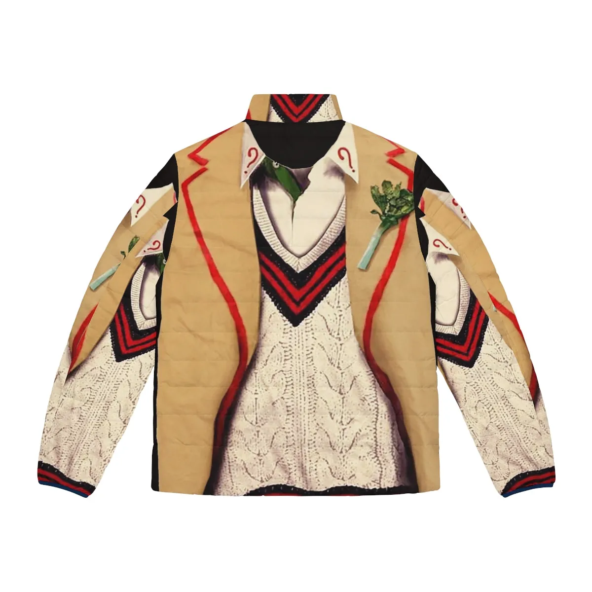 5th Doctor "Cricket" Puffer Jacket - Officially Licensed Doctor Who Apparel