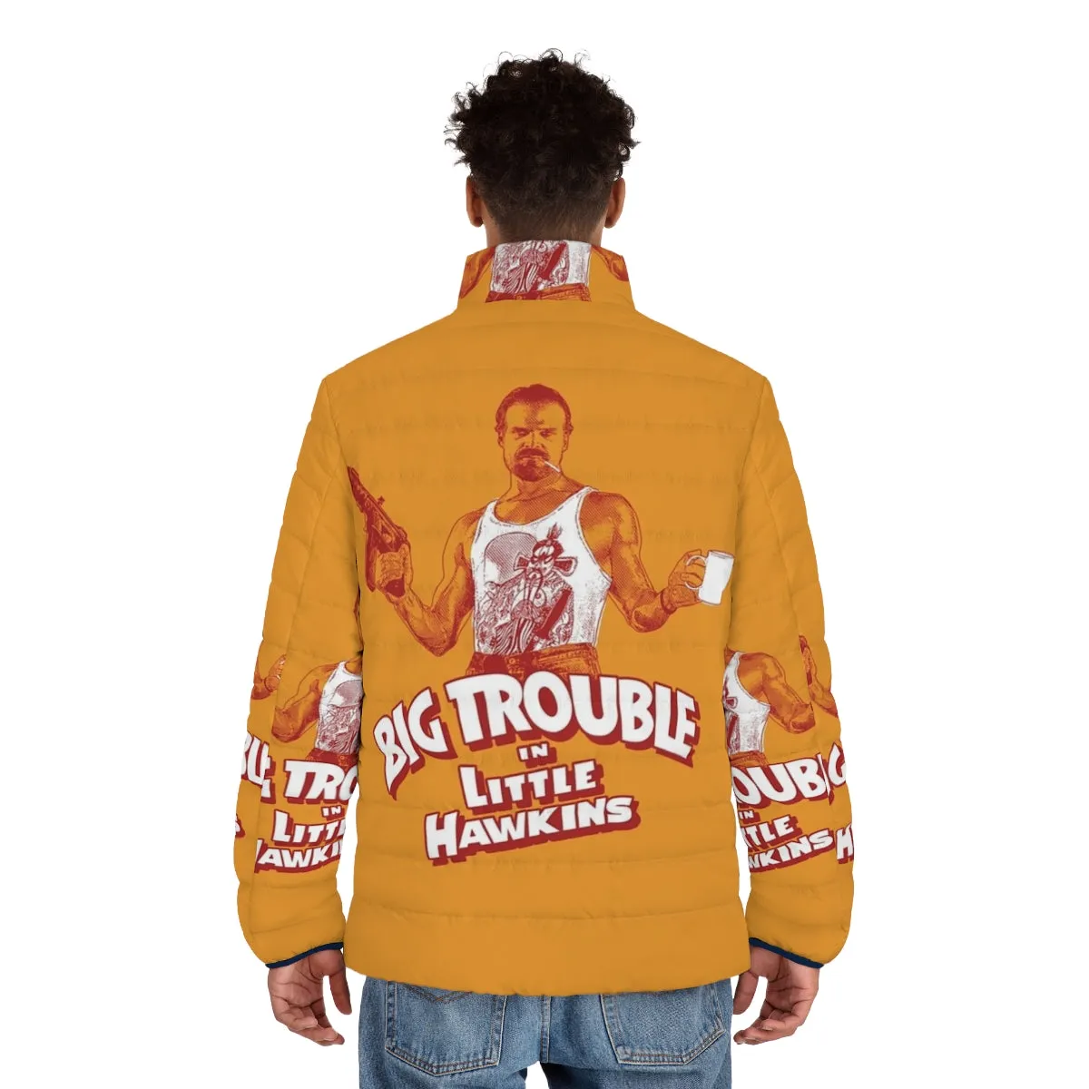 '80s Puffer Jacket Inspired by "Stranger Things" and "Big Trouble in Little China"