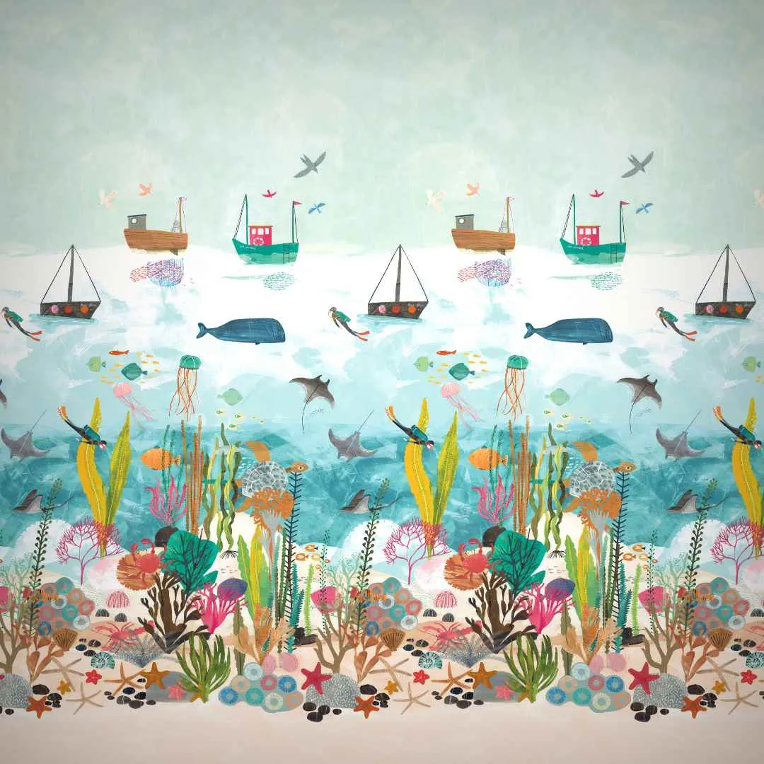 Above and Below Wallpaper - Harlequin