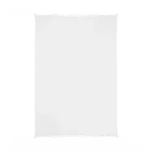 Andhome 80392WHT White Throw Blanket