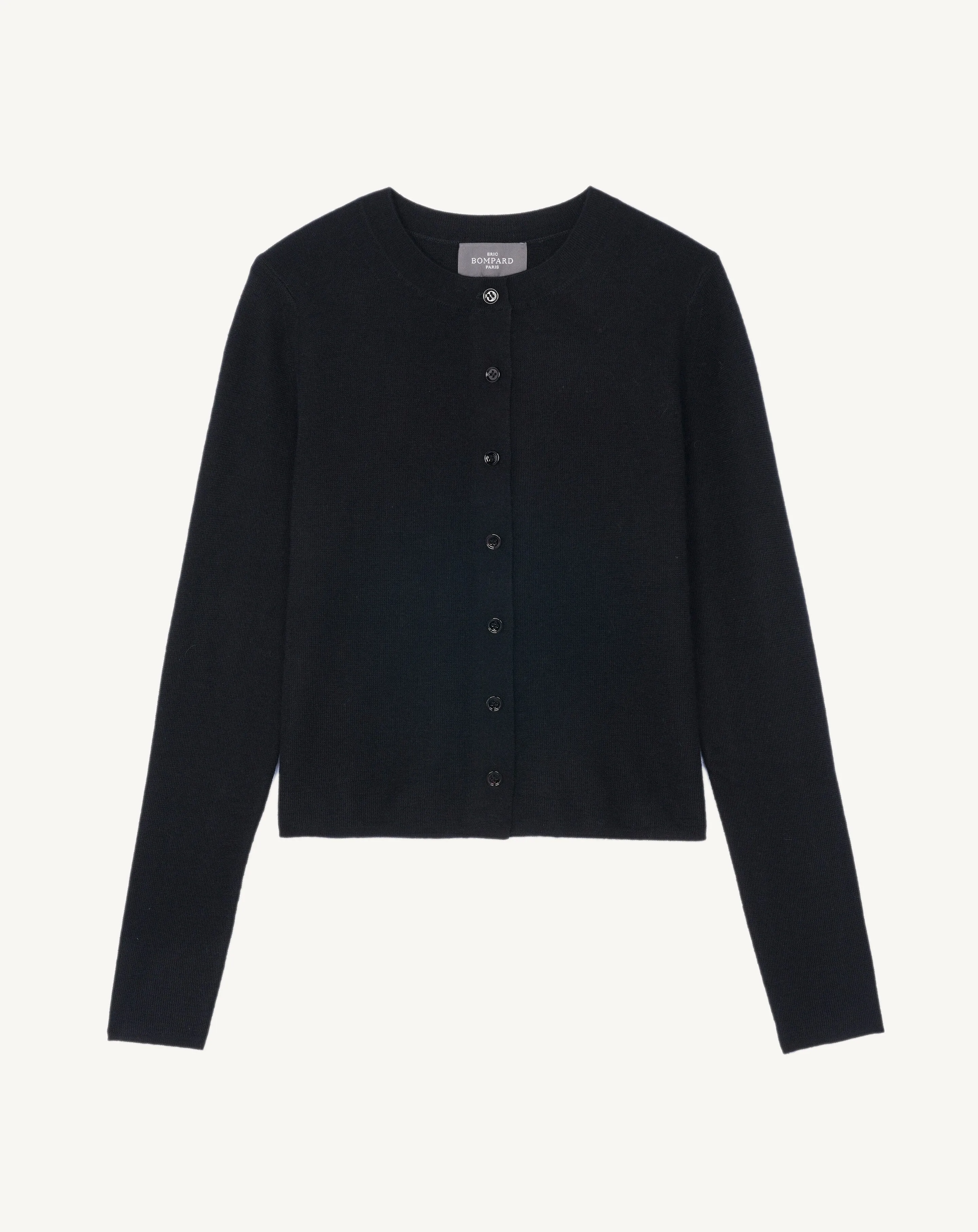 Cardigan maille unie