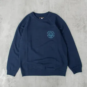 Edwin Music Channel Sweat - Maritime Blue