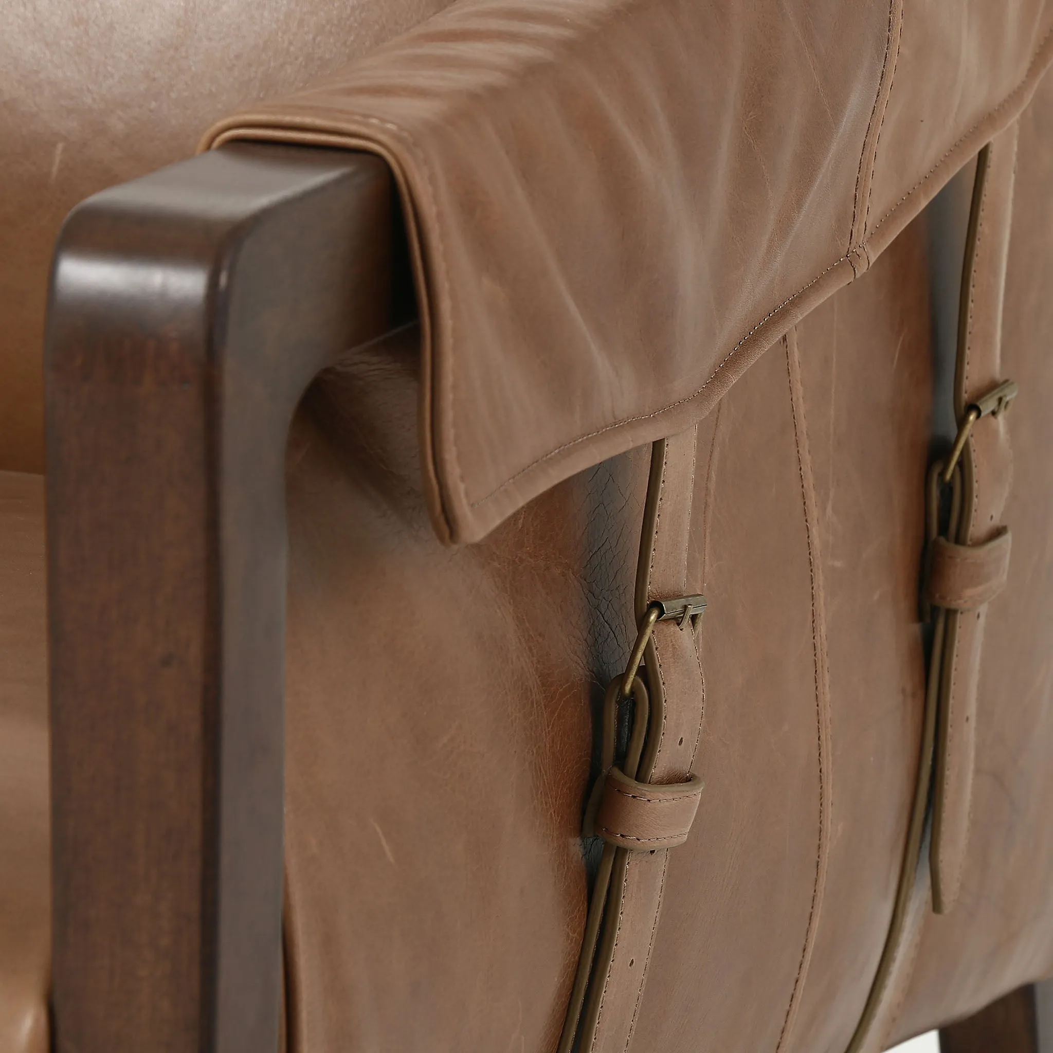 Four Hands Bauer Chair - Warm Taupe Dakota