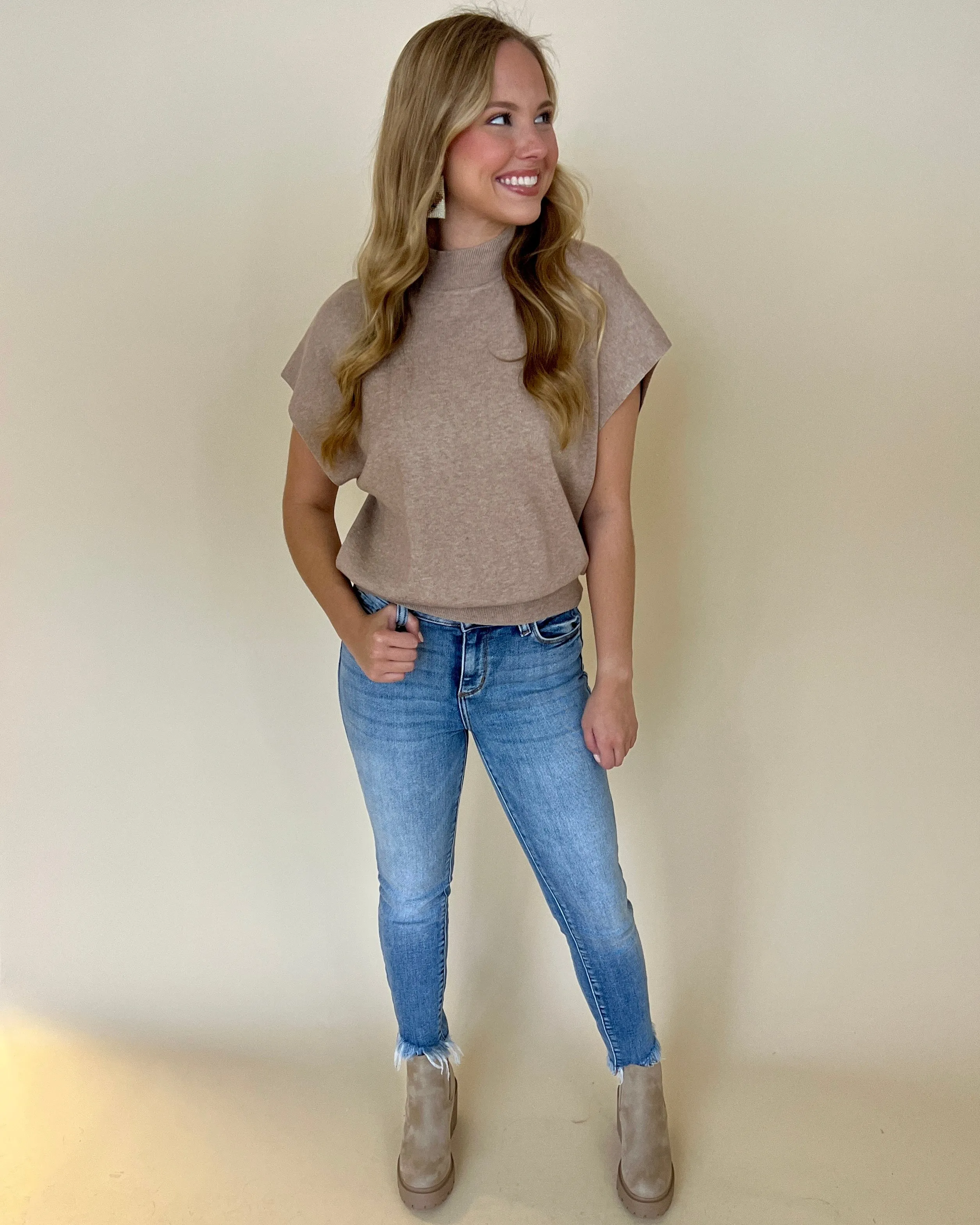Here’s To You Oatmeal Sweater