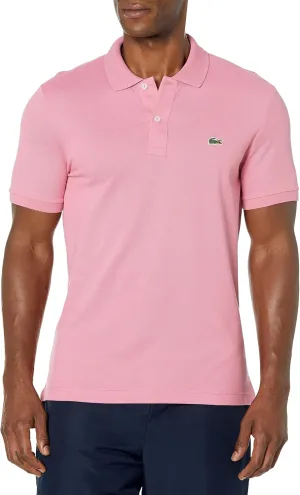 Lacoste Men's Legacy Classic Pique Slim Fit Short Sleeve Polo Shirt