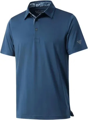 Mens Polo Shirts Short and Long Sleeve Casual Solid Stylish Dry Fit Performance Designed Collared Golf Polo Shirts for Men