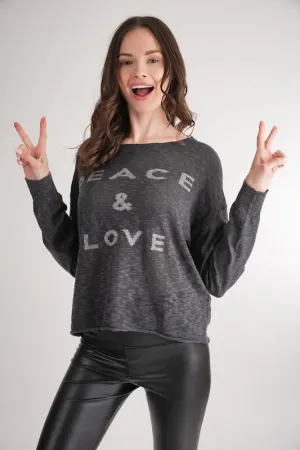 Peace And Love Sweater