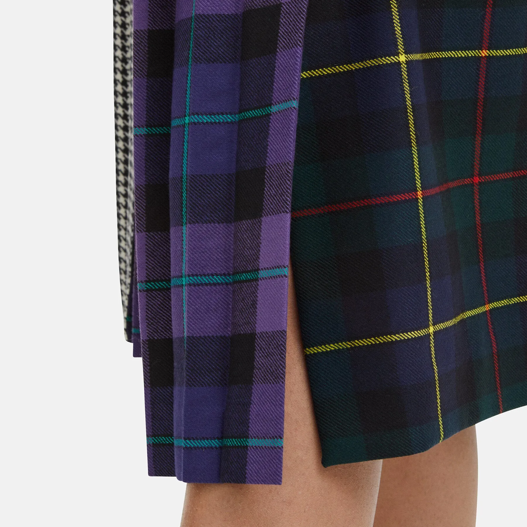 Pleated Kilt Skirt