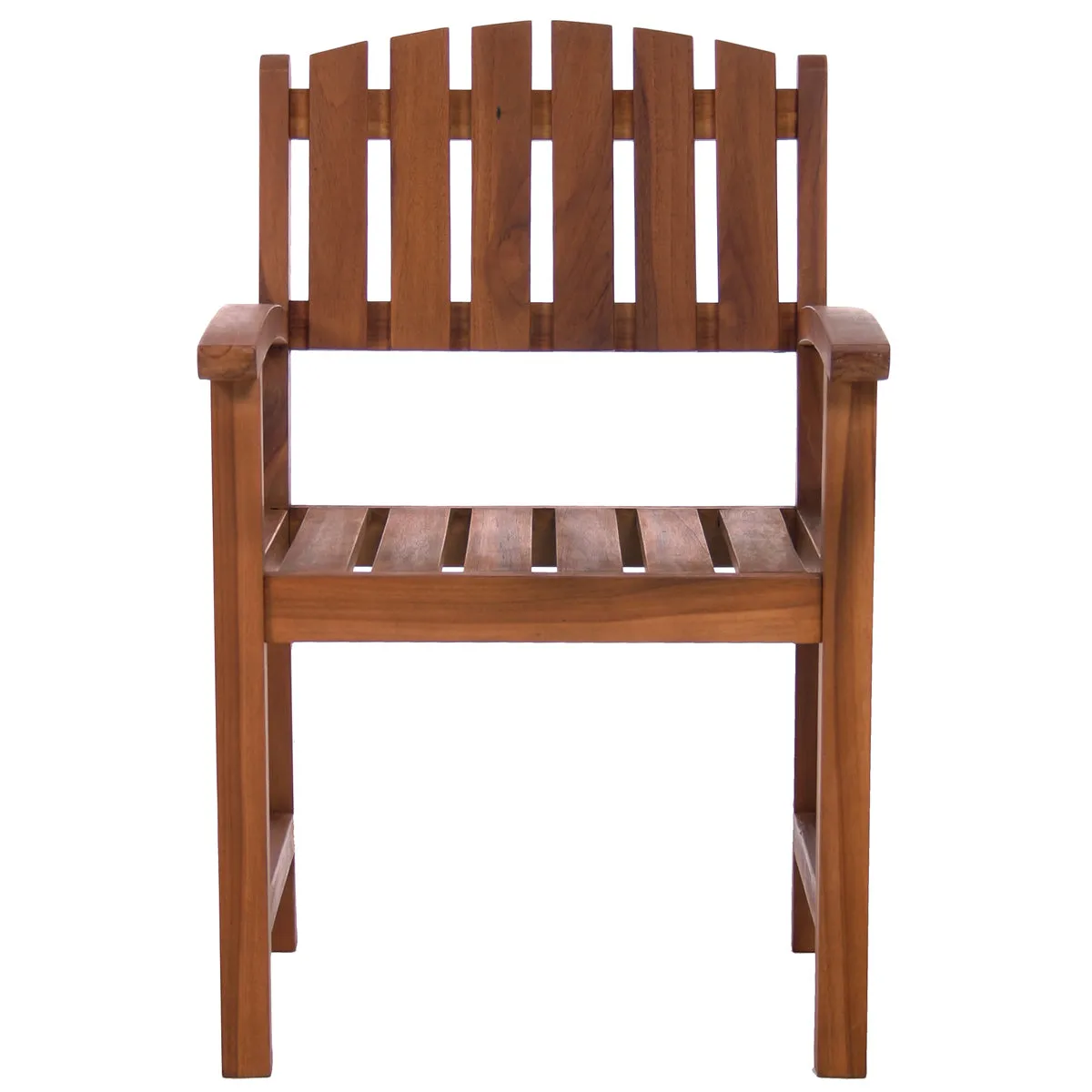 Teak Dining Chair - W24'' - D23'' - H40'' - Solid mortise and tenon joiner