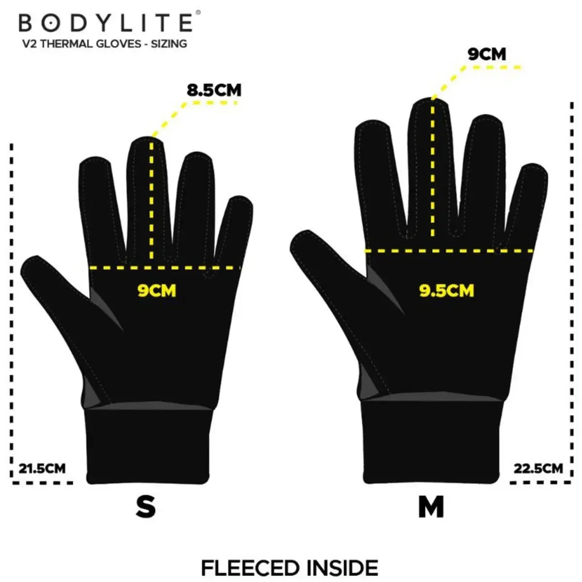 V2 Running Gloves - Black